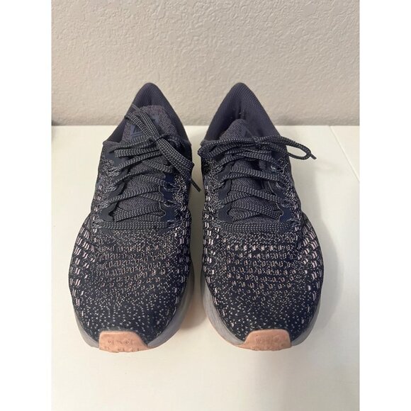 Nike | Air Zoom‎ Pegasus 35 Gray Pink Running Shoes 942855-006 Women's Sz 8 - Picture 2 of 7